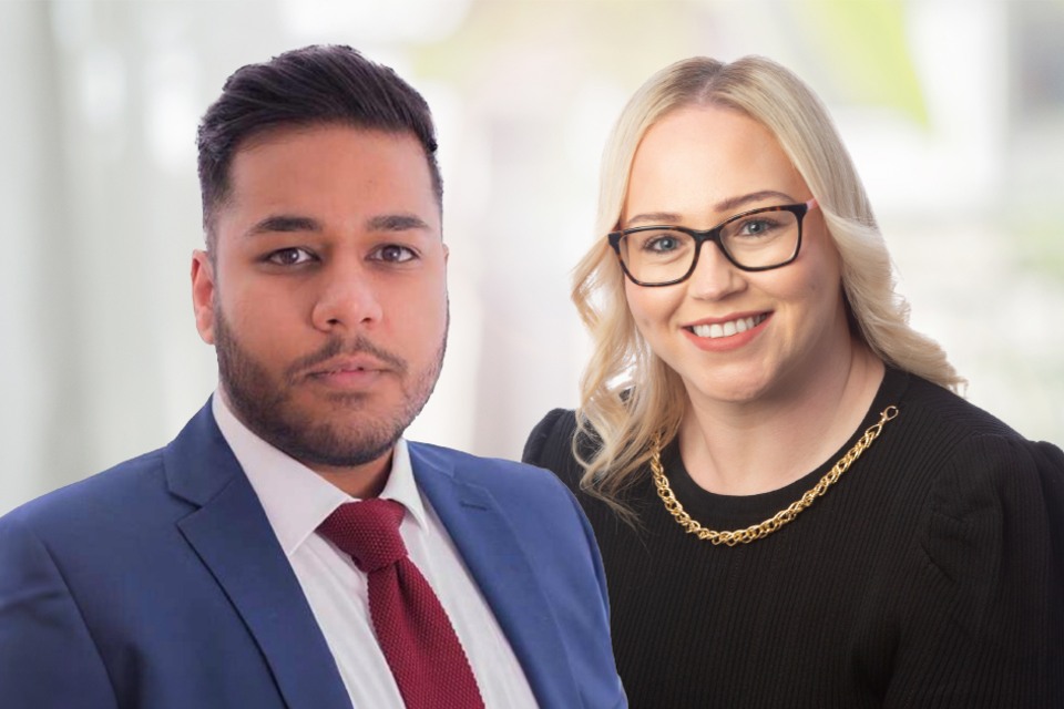Emma Flunt and Stephen Lart profiles