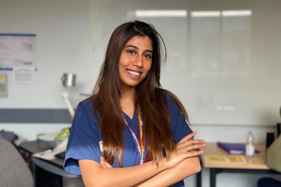 Arzoo Shaikh, a young female dentist